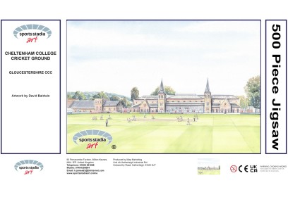 Cheltenham College Cricket Ground Fine Art Jigsaw Puzzle - Gloucestershire CCC